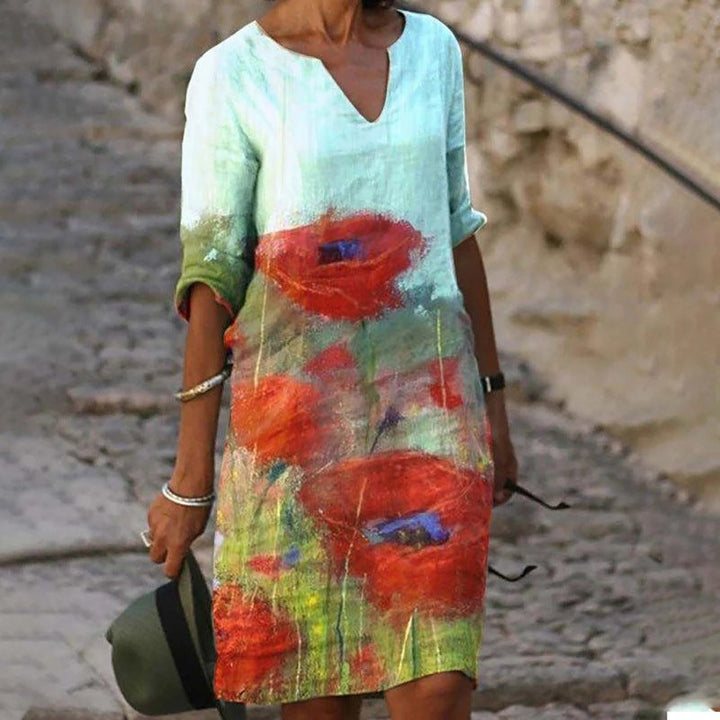 Vlora - Charming Floral Summer Dress