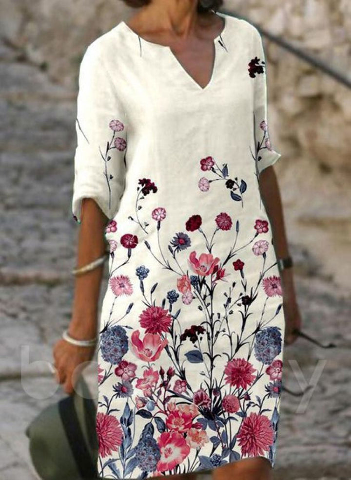 Vlora - Charming Floral Summer Dress