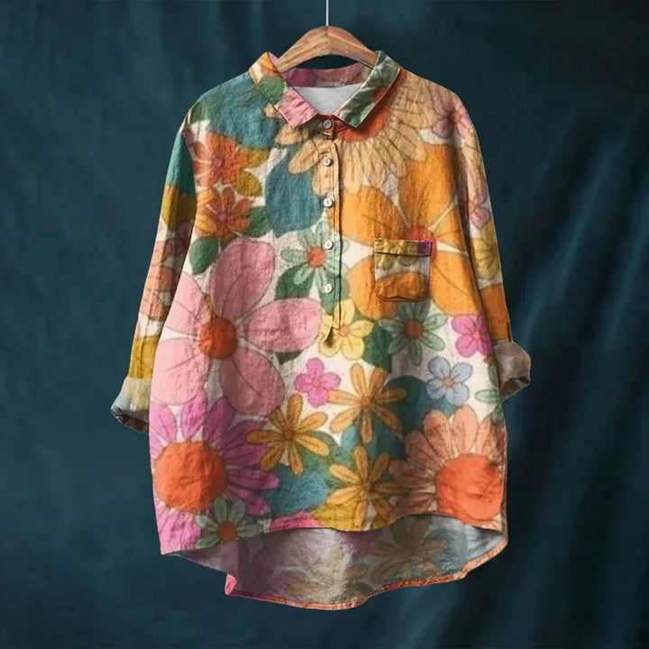 Rosa | Vintage Floral Blouse