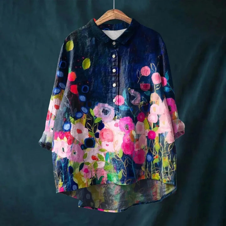 Rosa | Vintage Floral Blouse