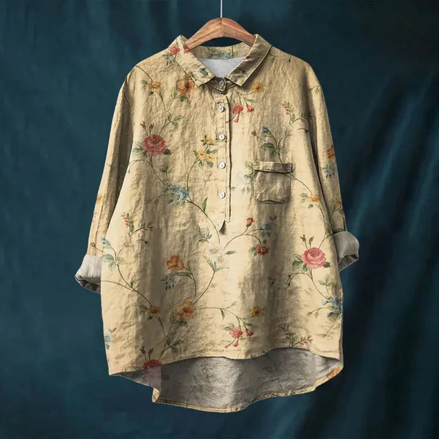 Rosa | Vintage Floral Blouse