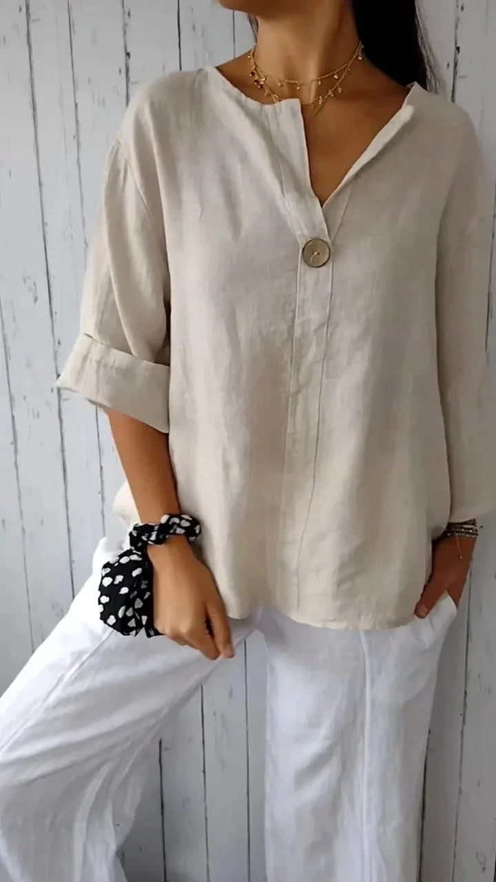 Basta | Casual Cotton Linen Shirt